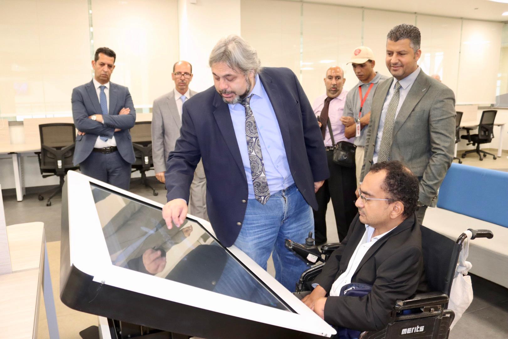 وحدة الأشخاص ذوي الإعاقة بالقومي لحقوق الإنسان تنظم زيارة ميدانية للأكاديمية الوطنية لتكنولوجيا المعلومات