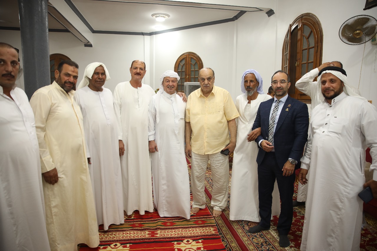 الحمامصي يزور عددًا من القبائل والعائلات المصرية بالجيزة في إطار جولاته الانتخابية