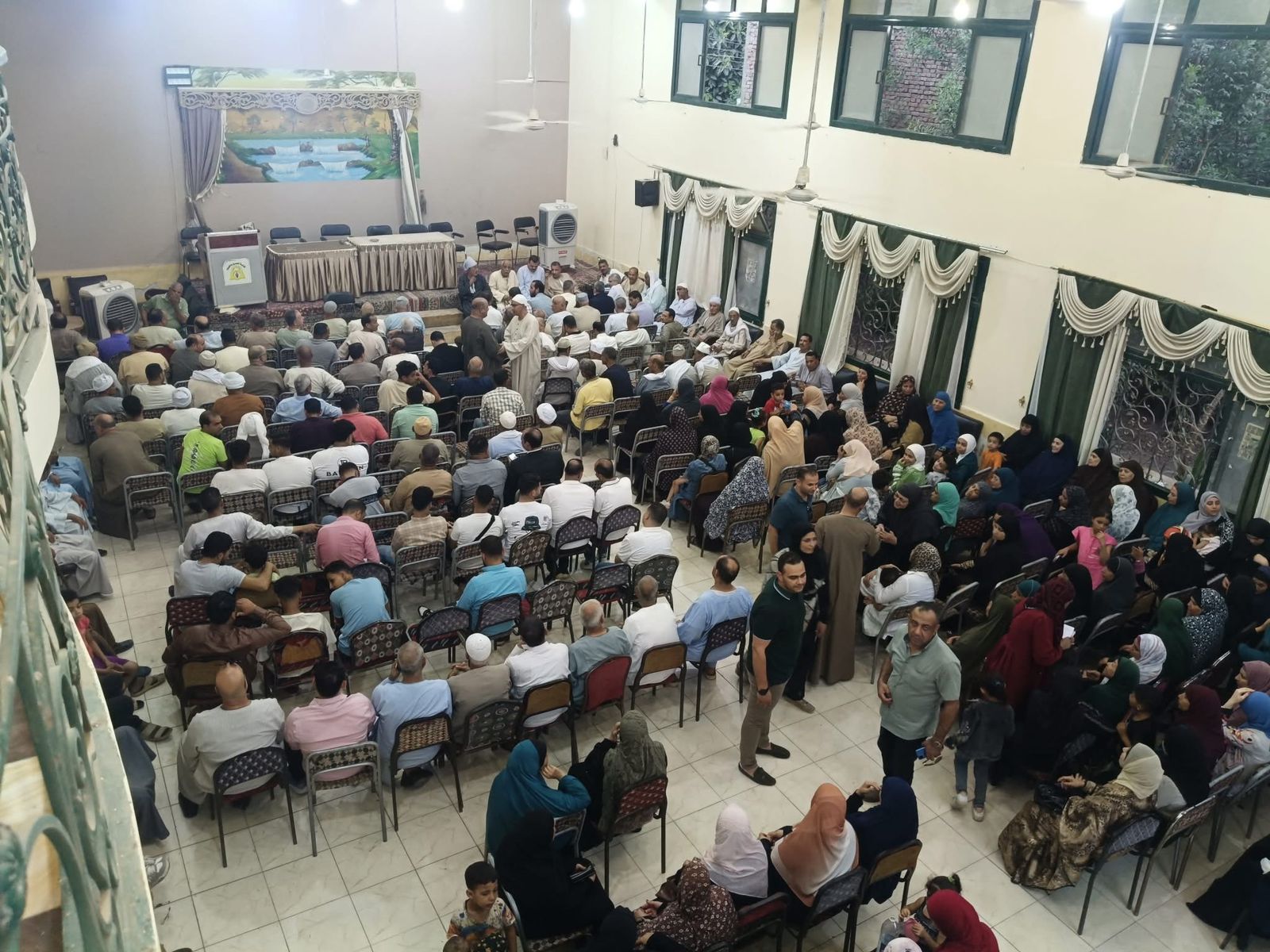 عائلة هيبة بالفيوم تنظم مؤتمرا جماهيريا كبيرا لدعم مرشحي القائمة الوطنية 