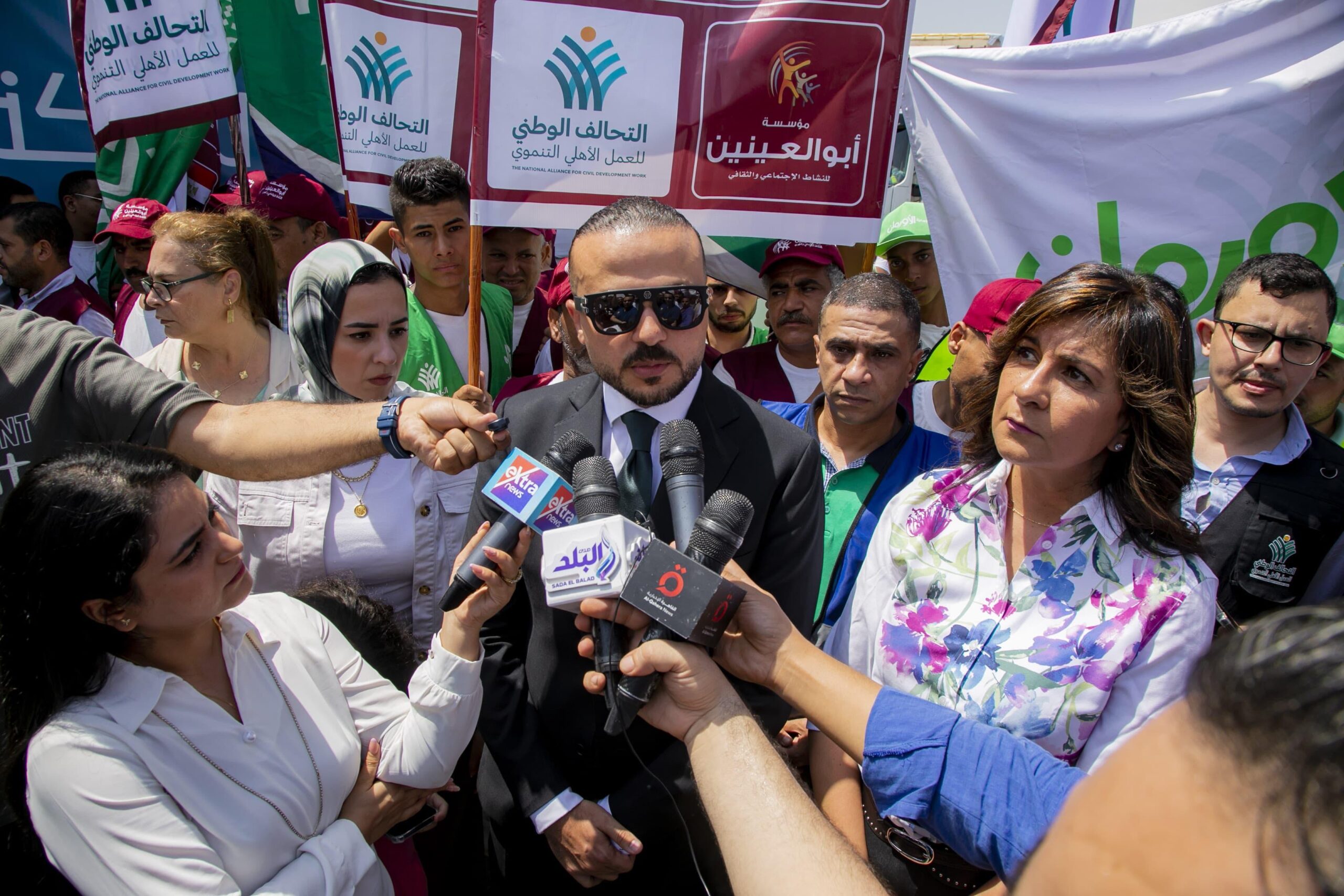 محمد الجارحي: إرادة مصر وقيادتها وشعبها أقوى من أي حصار وغزة عمرها ما حتكون لوحدها محمد الجارحي: إرادة مصر وقيادتها وشعبها أقوى من أي حصار وغزة عمرها ما حتكون لوحدها