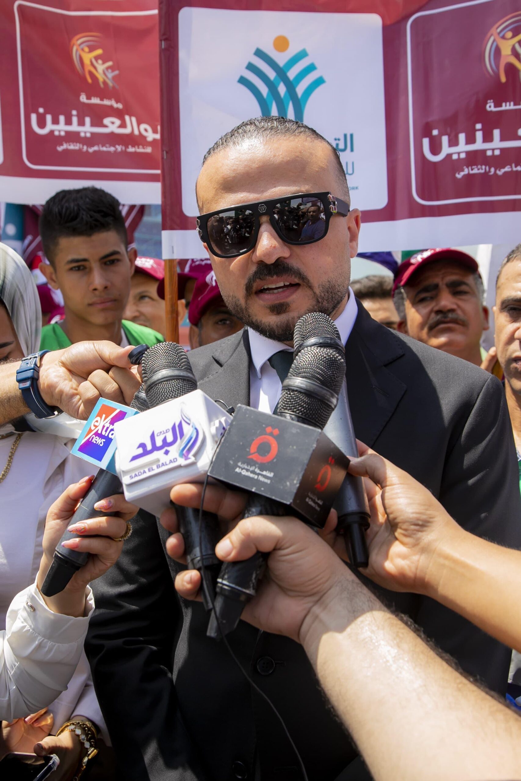 قافلة المساعدات الإغاثية