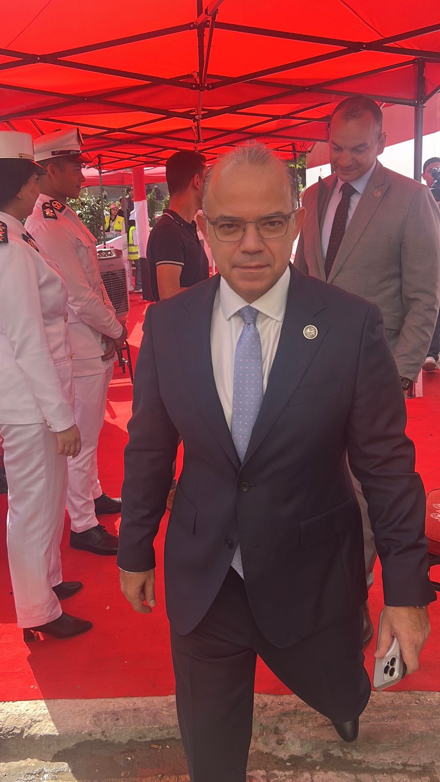 رئيس هيئة الرقابة المالية يدلي بصوته في انتخابات مجلس الشيوخ 2025 بالتجمع الخامس رئيس هيئة الرقابة المالية يدلي بصوته في انتخابات مجلس الشيوخ 2025 بالتجمع الخامس