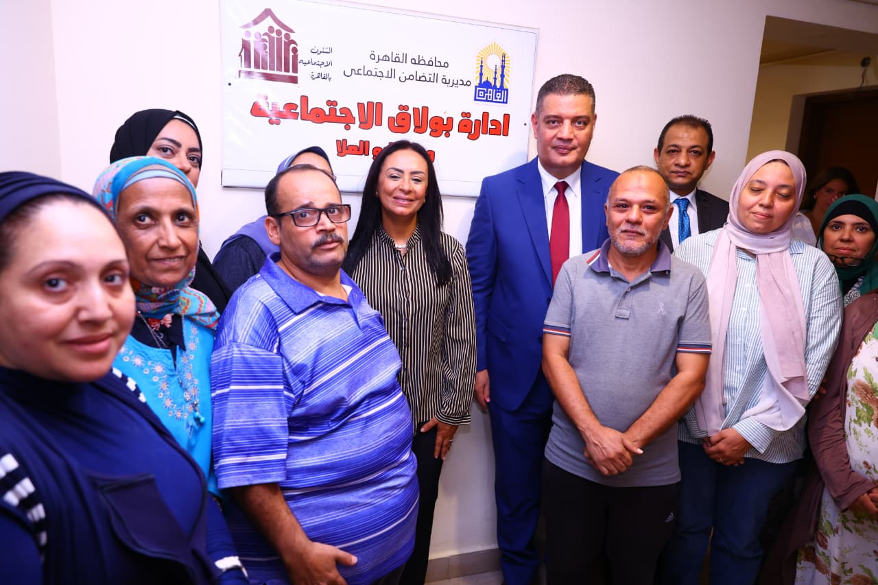 مايا مرسي تتفقد إدارة بولاق الاجتماعية