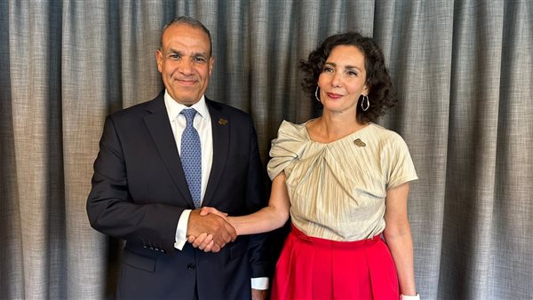 وزير الخارجية يلتقي المفوضة الأوروبية لإدارة الأزمات