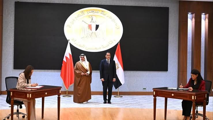 بيان مشترك مصرى – بحرينى بمناسبة زيارة ولى العهد لمصر