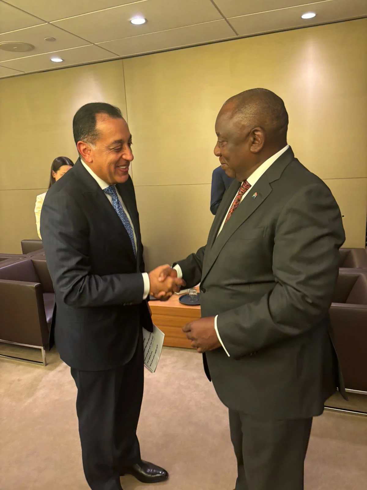 رئيس الوزراء يلتقى عدد من قادة الدول خلال مشاركته بمؤتمر حل الدولتين رئيس الوزراء يلتقى عدد من قادة الدول خلال مشاركته بمؤتمر حل الدولتين