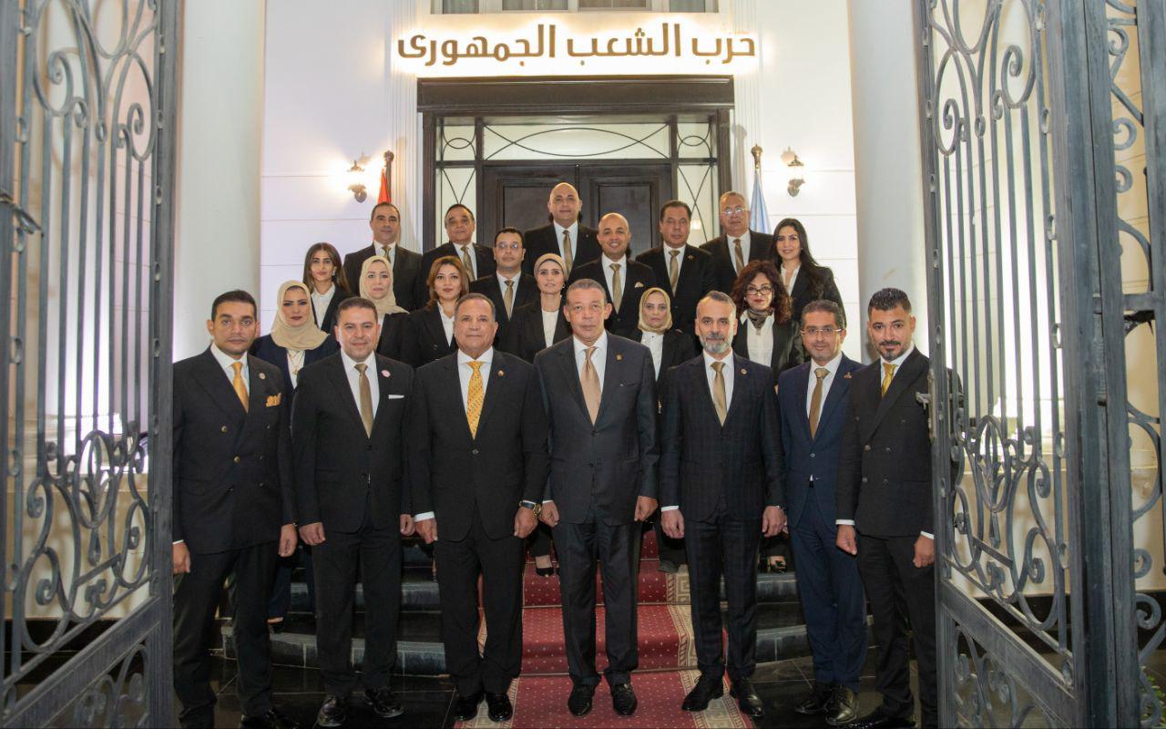 قيادات حزب الشعب الجمهوري تجتمع بمرشحي الحزب بالقائمة الوطنية لمجلس النواب 2025.. والحزب يؤكد أن المعركة ليست بالأعداد.. بل بالجاهزية والرؤية قيادات حزب الشعب الجمهوري تجتمع بمرشحي الحزب بالقائمة الوطنية لمجلس النواب 2025.. والحزب يؤكد أن المعركة ليست بالأعداد.. بل بالجاهزية والرؤية