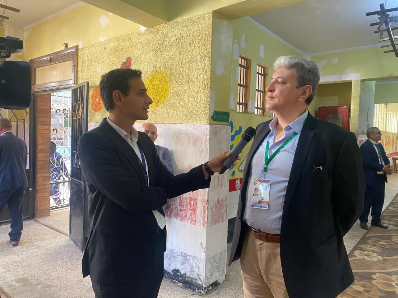 الانتخابات النيابية.. البعثة الدولية لحقوق الإنسان تواصل متابعة التصويت في الدوائر الملغاة بالمرحلة الأولى  