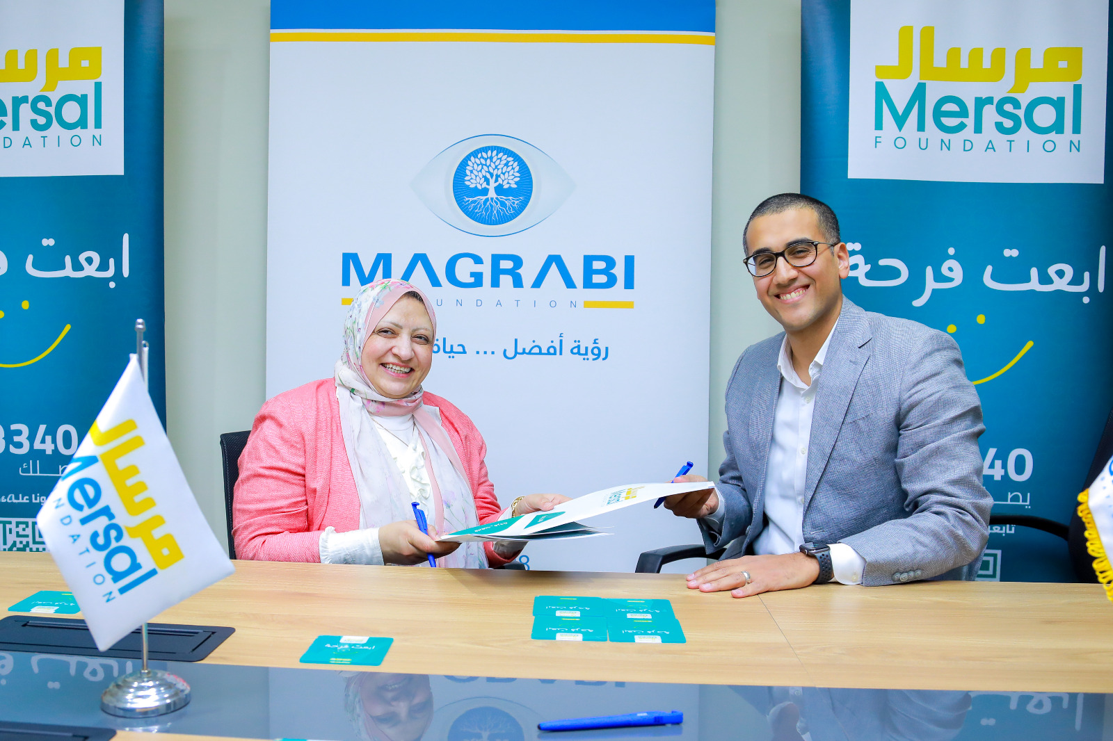 “مرسال” توقع بروتوكول تعاون مع مؤسسة مغربي الخيرية للمساهمة في مشروع الكشف المبكر وعلاج اعتلال الشبكية لدى الأطفال المبتسرين “مرسال” توقع بروتوكول تعاون مع مؤسسة مغربي الخيرية للمساهمة في مشروع الكشف المبكر وعلاج اعتلال الشبكية لدى الأطفال المبتسرين