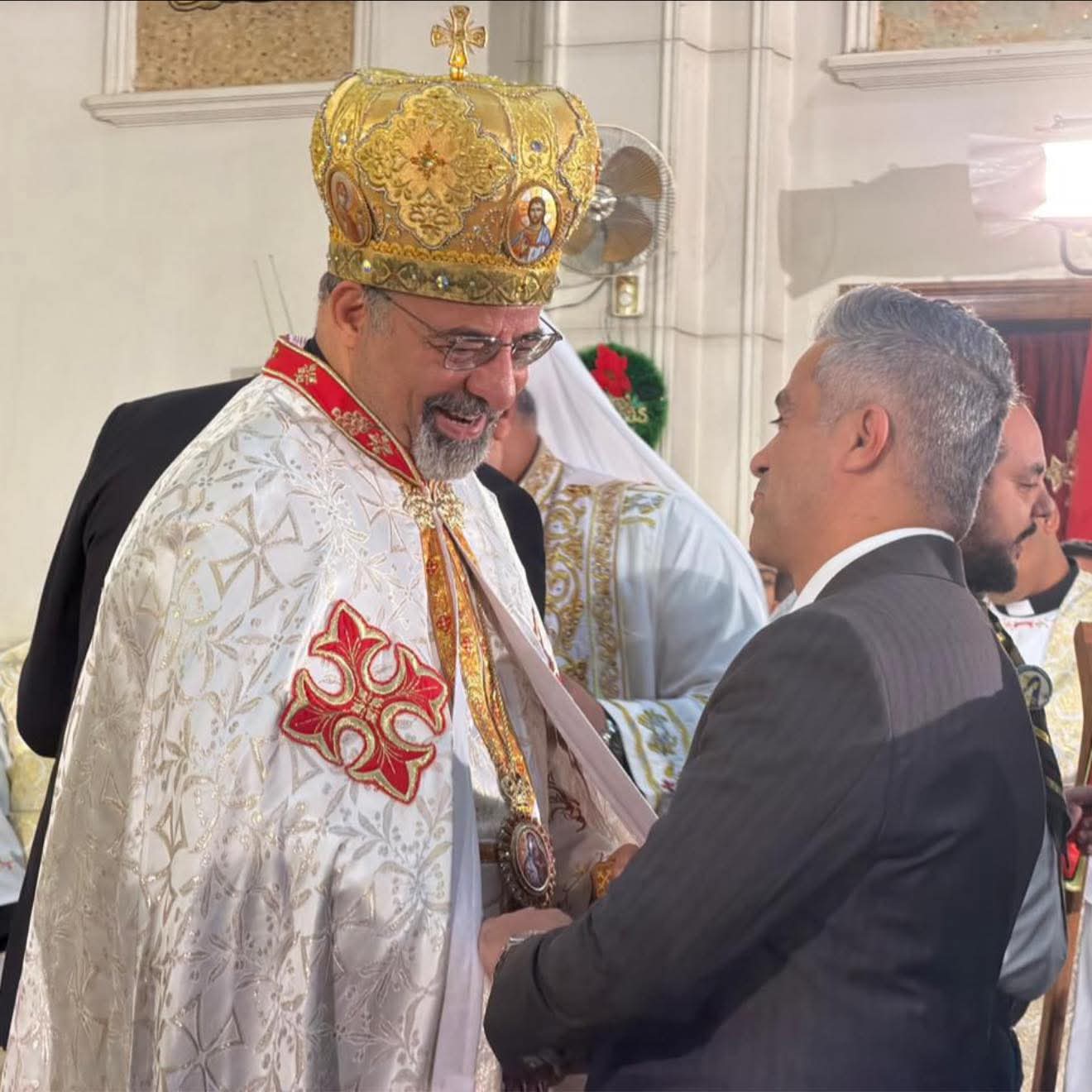 النائب أحمد فتحي يشارك في قداس عيد الميلاد المجيد بكنائس مدينة نصر ومصر الجديدة النائب أحمد فتحي يشارك في قداس عيد الميلاد المجيد بكنائس مدينة نصر ومصر الجديدة