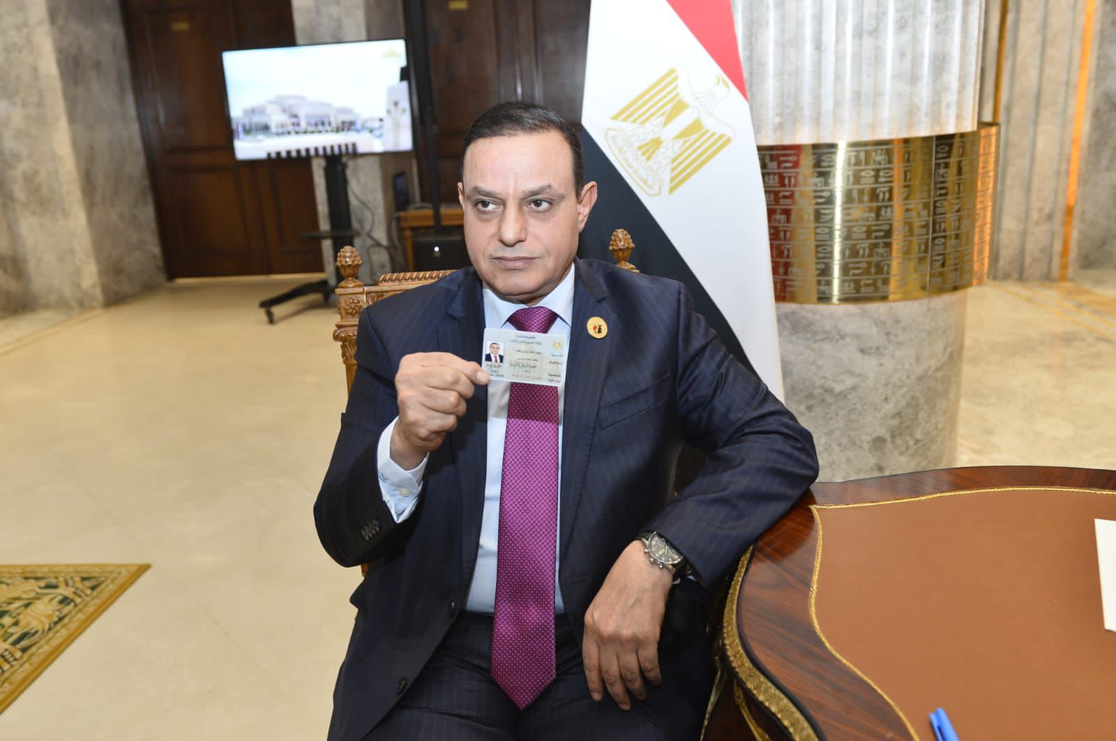 النائب مختار همام عقب استلام كارنيه النواب : الصحة و الخطة و الموازنة و الإسكان اولى اهتماماتي المرحلة المقبلة