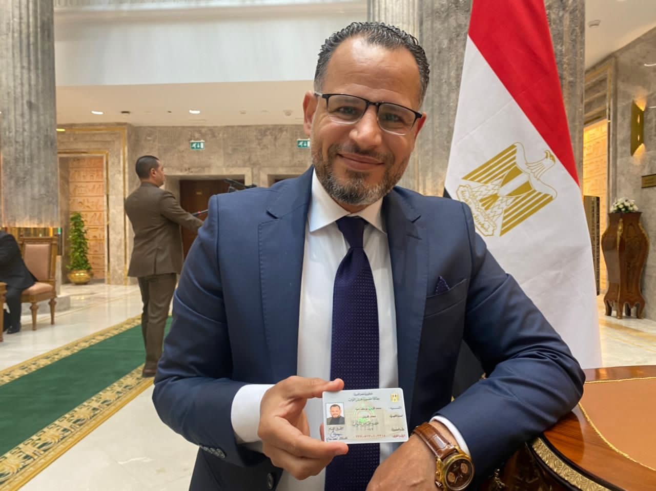 النائب محمد فاروق عقب تسلمه كارنيه النواب : السياحة و الصحة و التعليم أولى اهتماماتي تحت القبة النائب محمد فاروق عقب تسلمه كارنيه النواب : السياحة و الصحة و التعليم أولى اهتماماتي تحت القبة