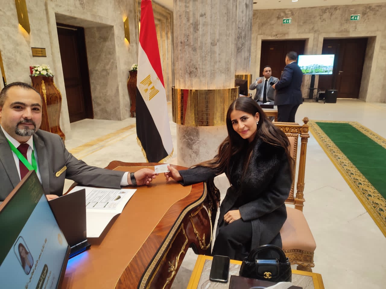 إيلاريا حارص خلال استلام كارنية عضويتها: العمل النيابي واجب وطني ومسؤولية تجاه المواطنين إيلاريا حارص خلال استلام كارنية عضويتها: العمل النيابي واجب وطني ومسؤولية تجاه المواطنين