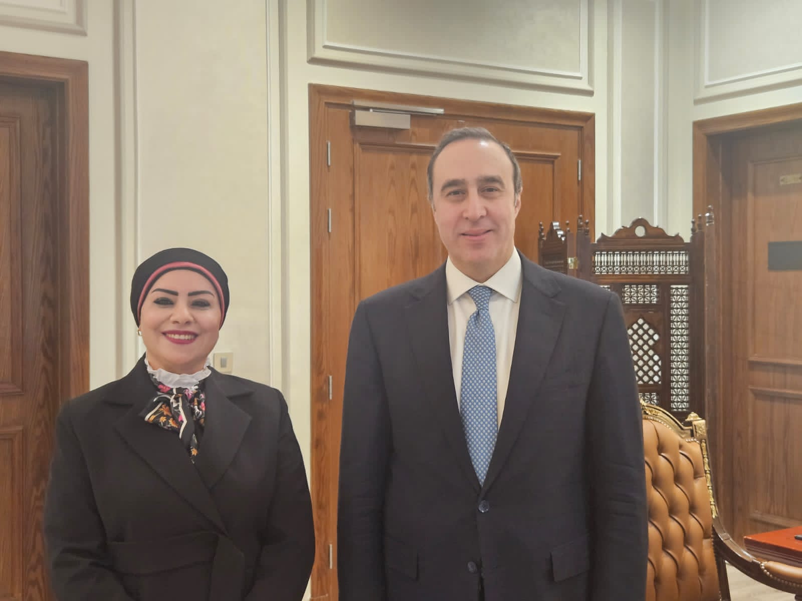 النائبة جيهان شاهين: تجديد ندب المستشار أحمد مناع أمينًا عامًا لمجلس النواب يعكس الثقة في كفاءته وخبرته