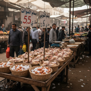 أسعار الفراخ والبيض اليوم الأحد 15-2-2026 في الأسواق