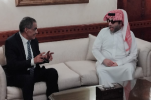 وزير الدولة للإعلام يستقبل المستشار تركي آل الشيخ في زيارة رسمية لمصر جانب من اللقاء