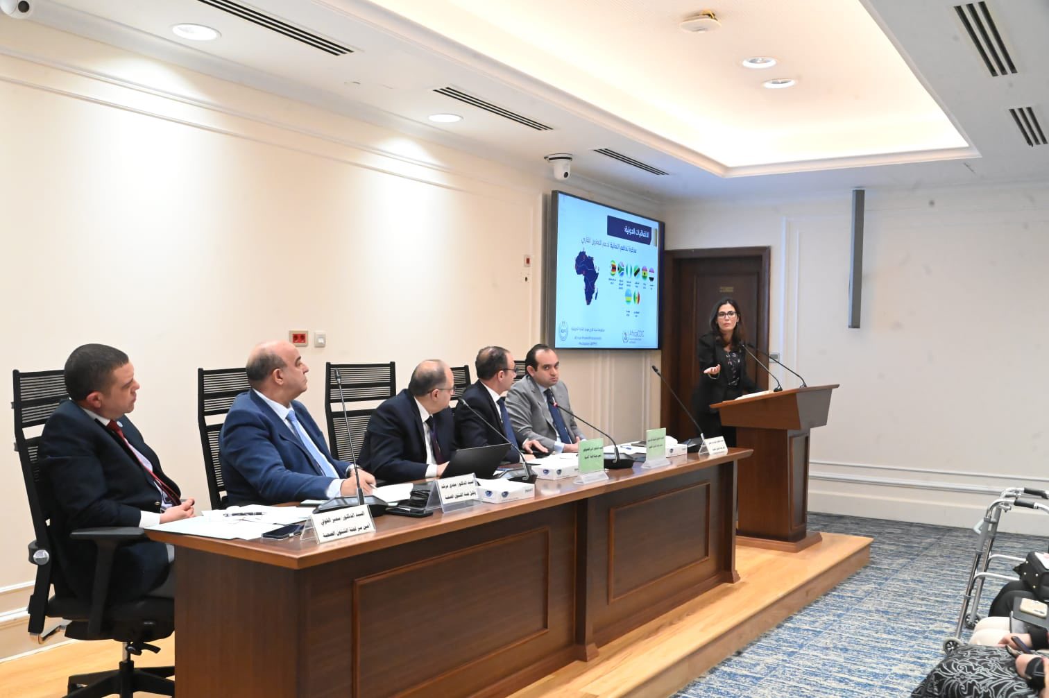 النائبة نيفين إسكندر تناقش قرار هيئة الدواء أمام البرلمان.. ولجنة الصحة توصي بإرجاء التنفيذ وتعديلات مرتقبة