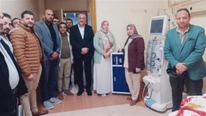 دعمًا لمرضى الغسيل الكلوي.. امين حماة الوطن يعزز خدمات مستشفى اليوم الواحد بسمالوط