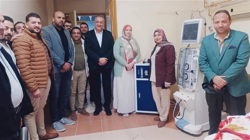 دعمًا لمرضى الغسيل الكلوي.. امين حماة الوطن يعزز خدمات مستشفى اليوم الواحد بسمالوط