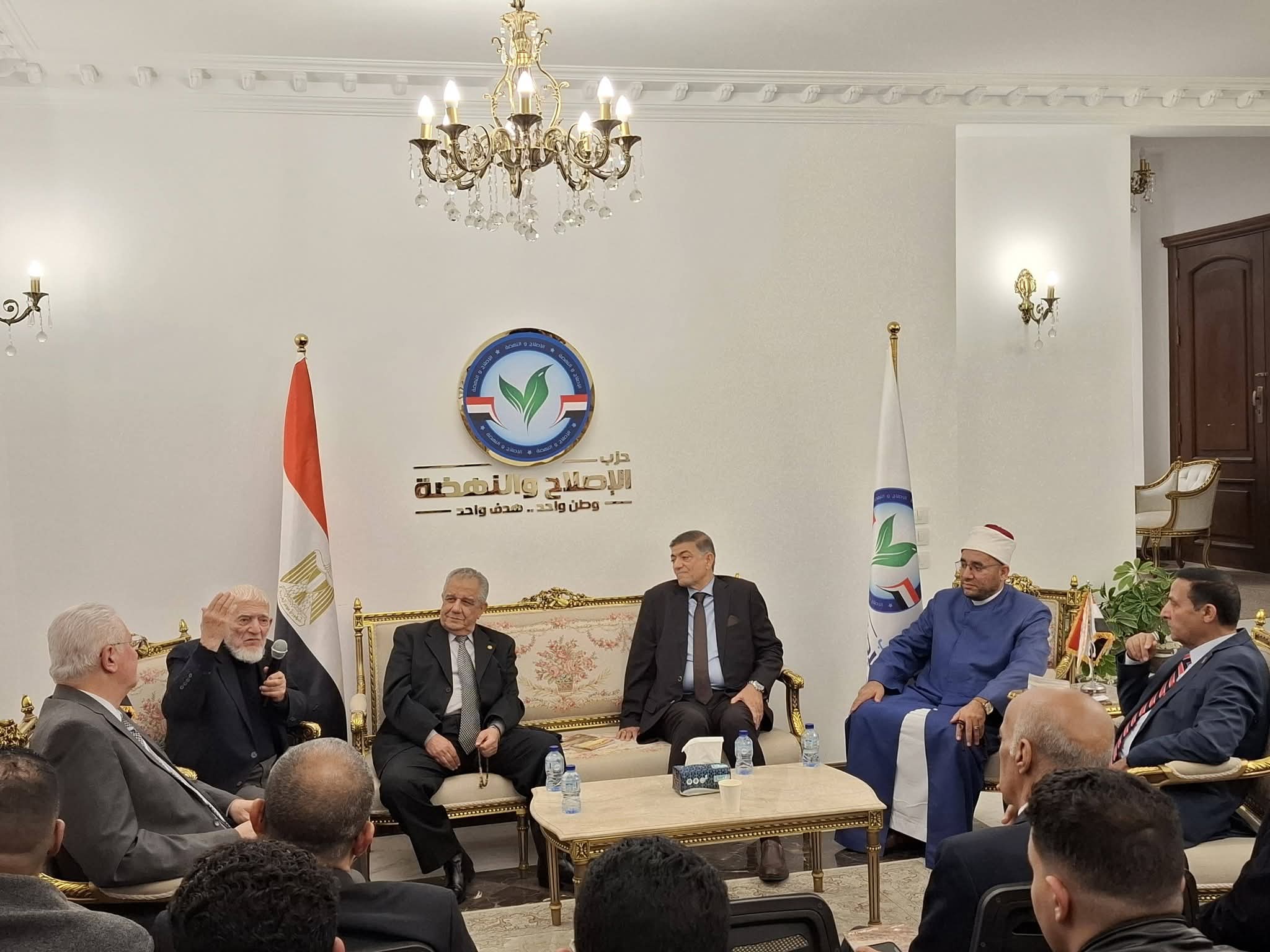 “الإصلاح والنهضة” ينظم ندوة «العاشر من رمضان: ذاكرة وطن لا تمحى» بحضور قيادات عسكرية وفكرية وإعلامية “الإصلاح والنهضة” ينظم ندوة «العاشر من رمضان: ذاكرة وطن لا تمحى» بحضور قيادات عسكرية وفكرية وإعلامية