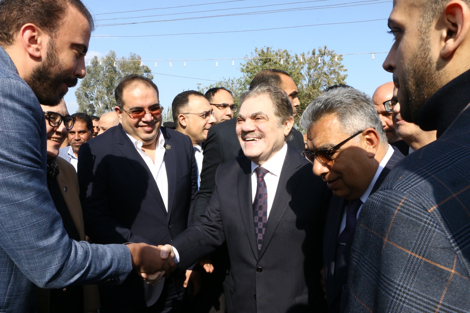 ينظمها طارق عبدالعزيز رئيس برلمانية الوفد في الشيوخ..وصول رئيس الوفد ومحافظ الدقهلية لحضور احتفالية حصاد التميز