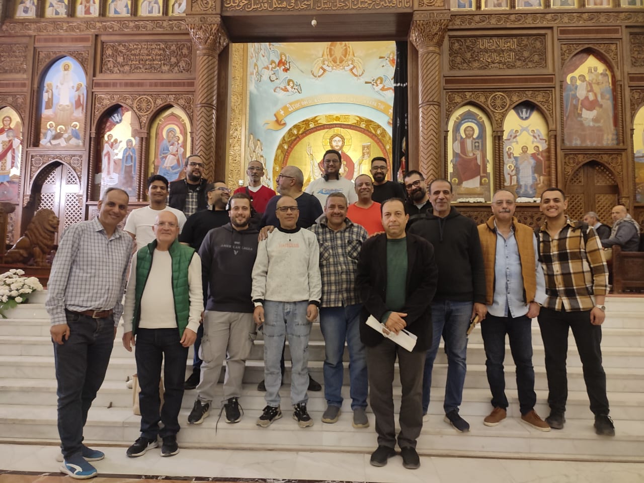 22 كاميرا تغطية متميزة لقداس عيد القيامة المجيد من الكاتدرائية المرقسية بالعباسية من إخراج ريمون عزمي – صموئيل سامي