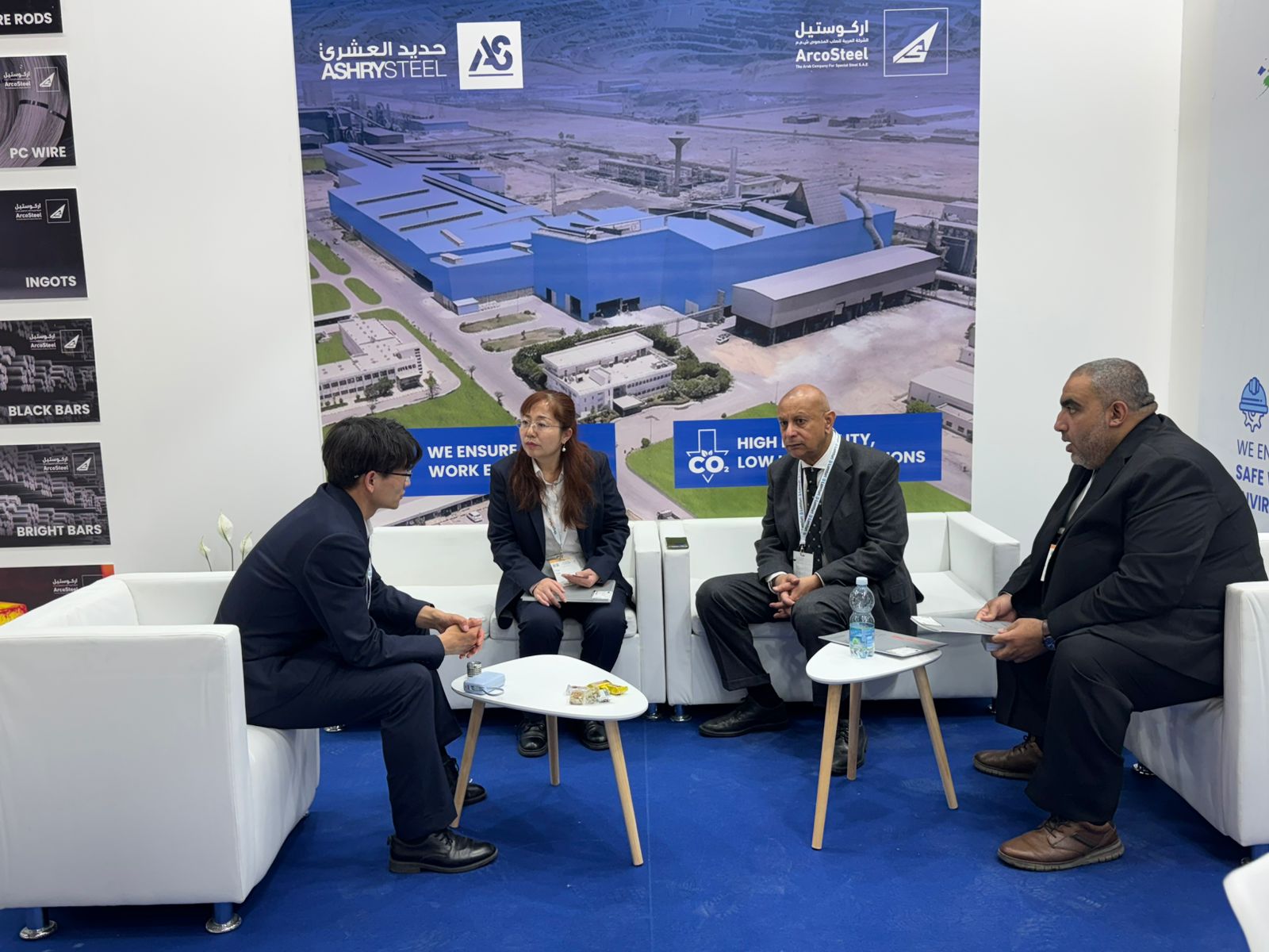 مجموعة “حديد العشري” تستعرض حلول “الصلب المخصوص” المستدامة في أكبر ملتقى دولي للصناعات المعدنية بألمانيا