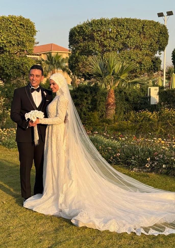 المهندس حاتم الجوهرى رئيس مجموعة الجوهرى للإستثمار يهنئ اللواء وائل بخيت بزفاف نجله الدكتور محمد 