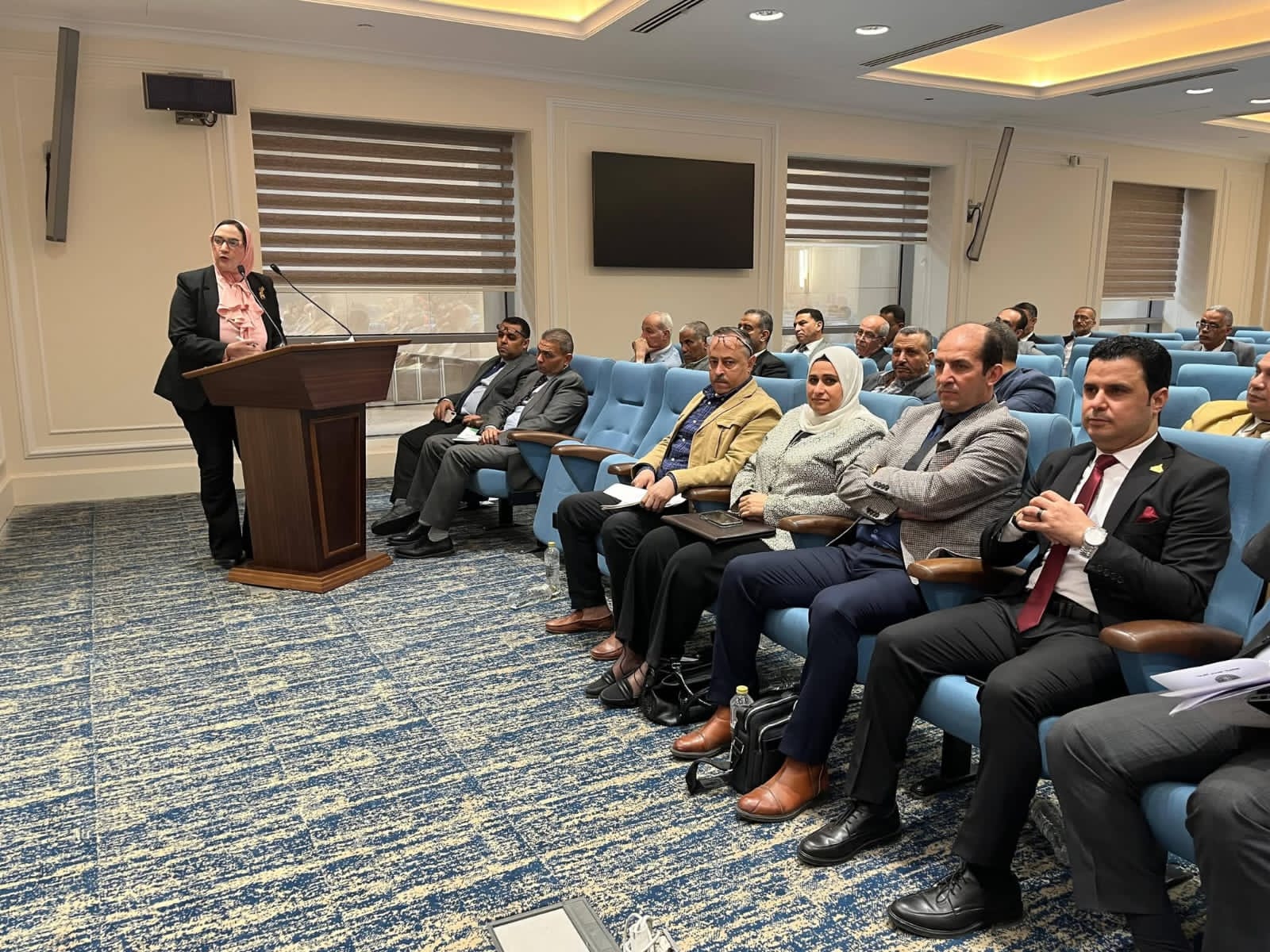 وكيل وزارة الشباب بالشرقية تستعرض خطة التطوير والموازنة الجديدة أمام البرلمان