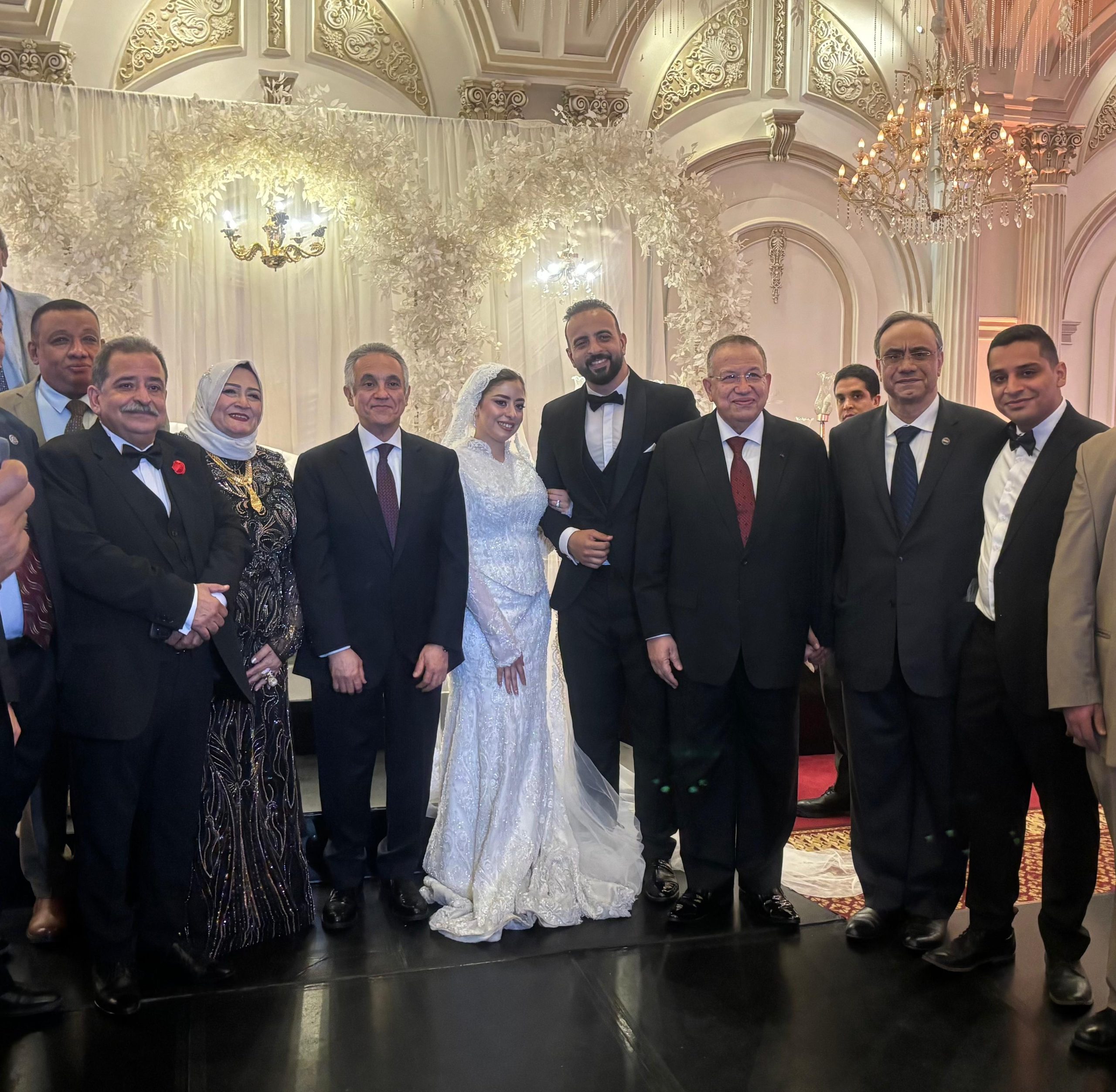 بحضور وزير العدل ونقيب الأشراف.. «سياسة بوست» تحتفل بزفاف بسملة علاء ومحمد عبد الفتاح