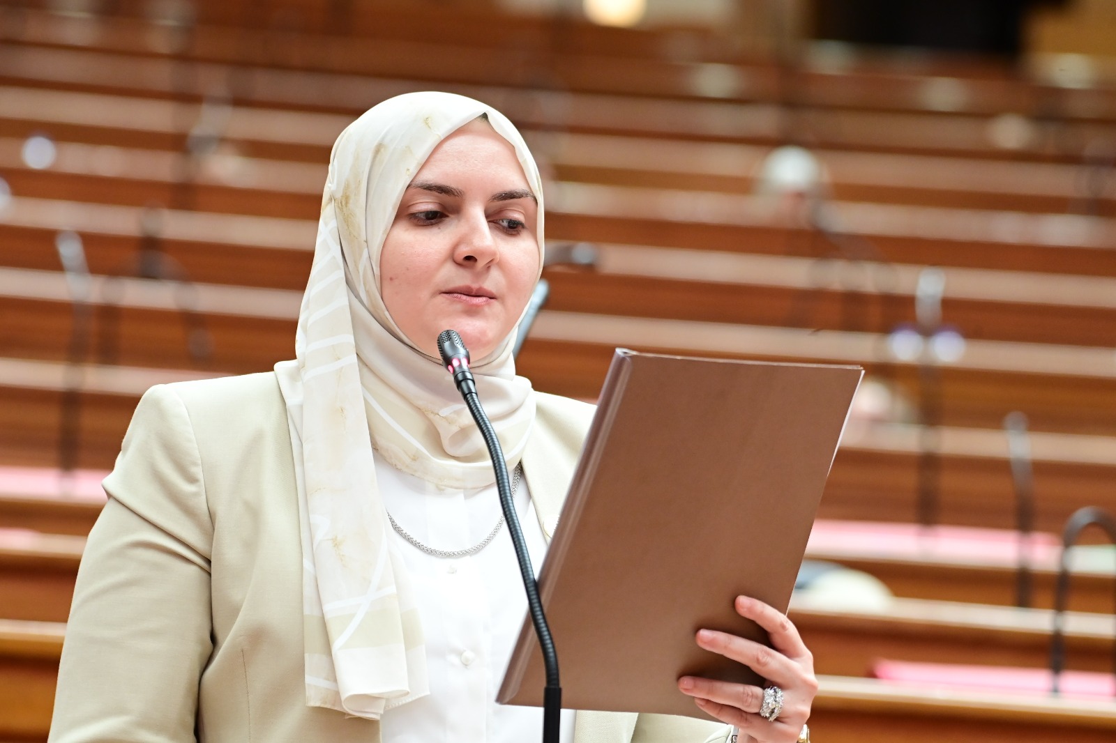 النائبة جيلان أحمد: كلمة الرئيس السيسي في يوم أفريقيا تؤكد حرص مصر على تحقيق التكامل الأفريقي ودعم الاستقرار والتنمية المستدامة
