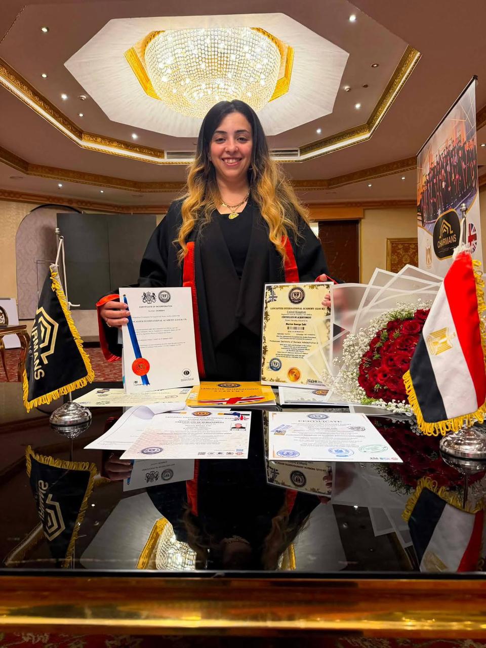 مارينا جورج زكي تحصل على الدكتوراه عن رسالة حول “مستقبل الأسمدة المستدامة وتعزيز تنافسية الشركات” مارينا جورج زكي تحصل على الدكتوراه عن رسالة حول “مستقبل الأسمدة المستدامة وتعزيز تنافسية الشركات”
