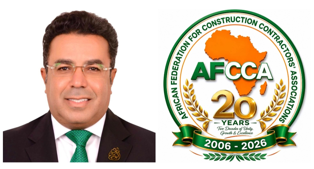 رئيس حزب الوعي يشارك في ورشة عمل الاتحاد الإفريقي لمنظمات مقاولي التشييد بالقارة الإفريقية (AFCCA)