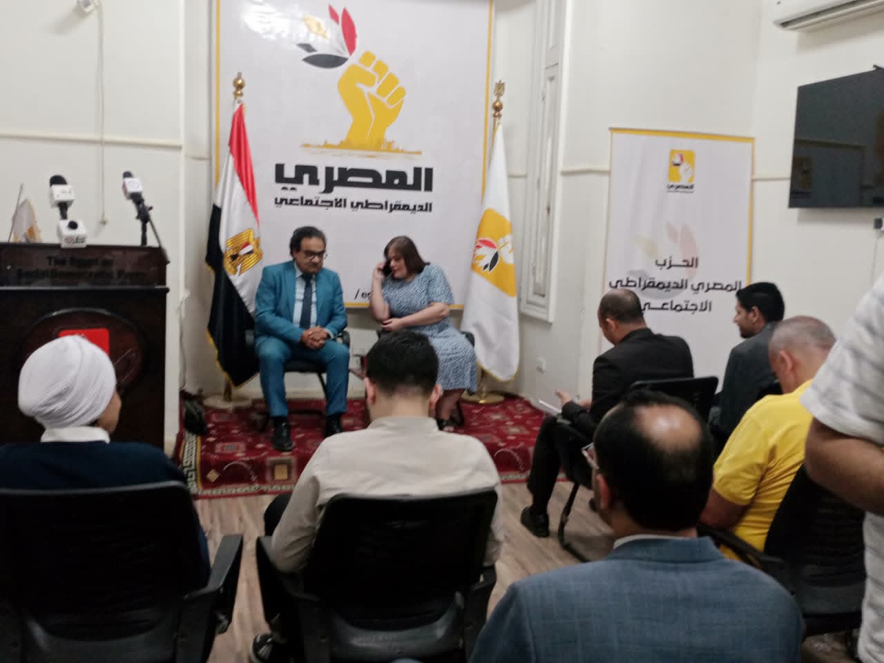 فريد زهران: اللجنة المشرفة على انتخابات الحزب مستقلة.. وتجربتنا الديمقراطية تستحق التقدير والتطوير