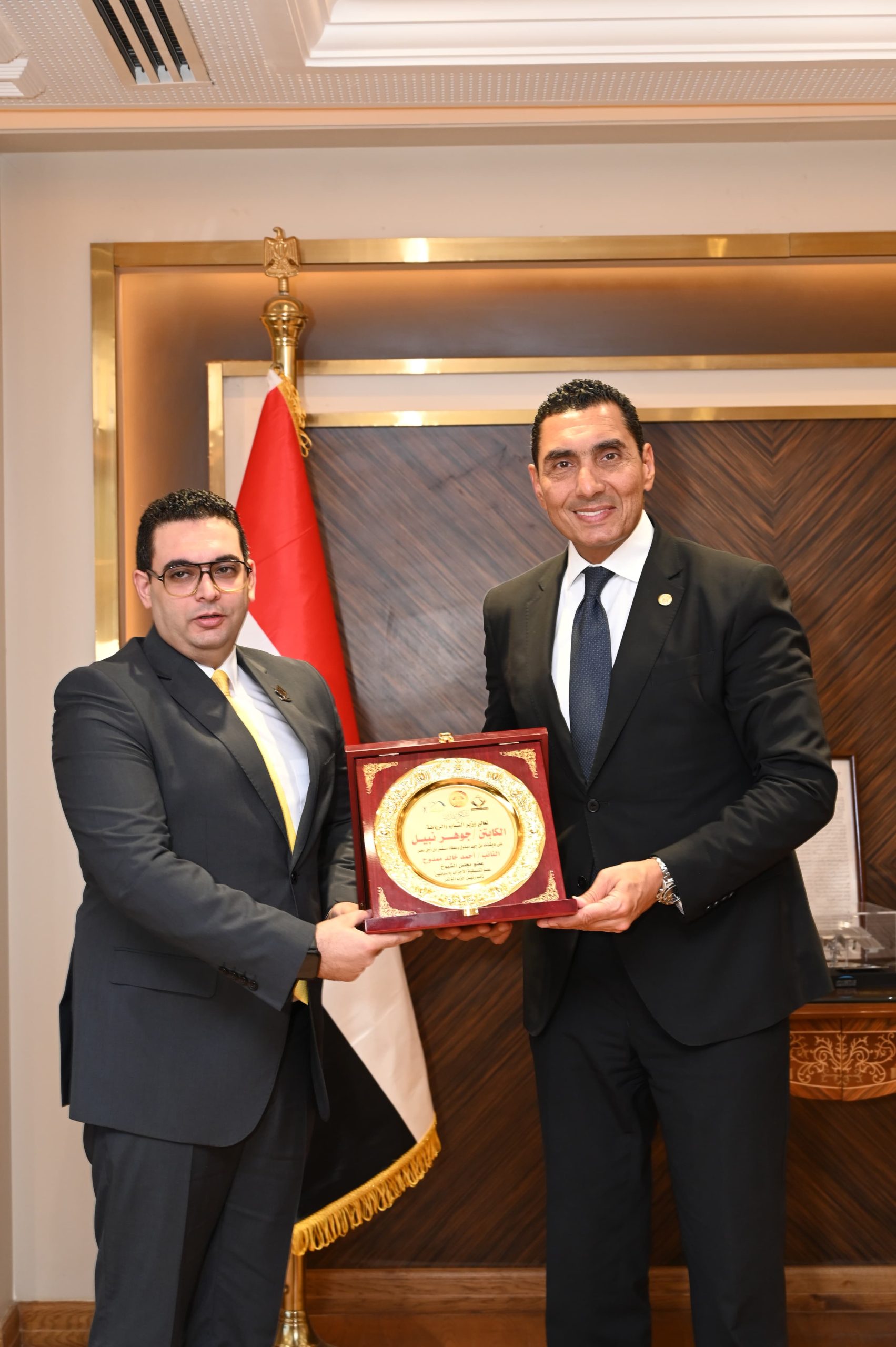 أحمد خالد ممدوح: لقاء مثمر مع وزير الشباب والرياضة لبحث تطوير المنظومة الرياضية وتمكين الشباب