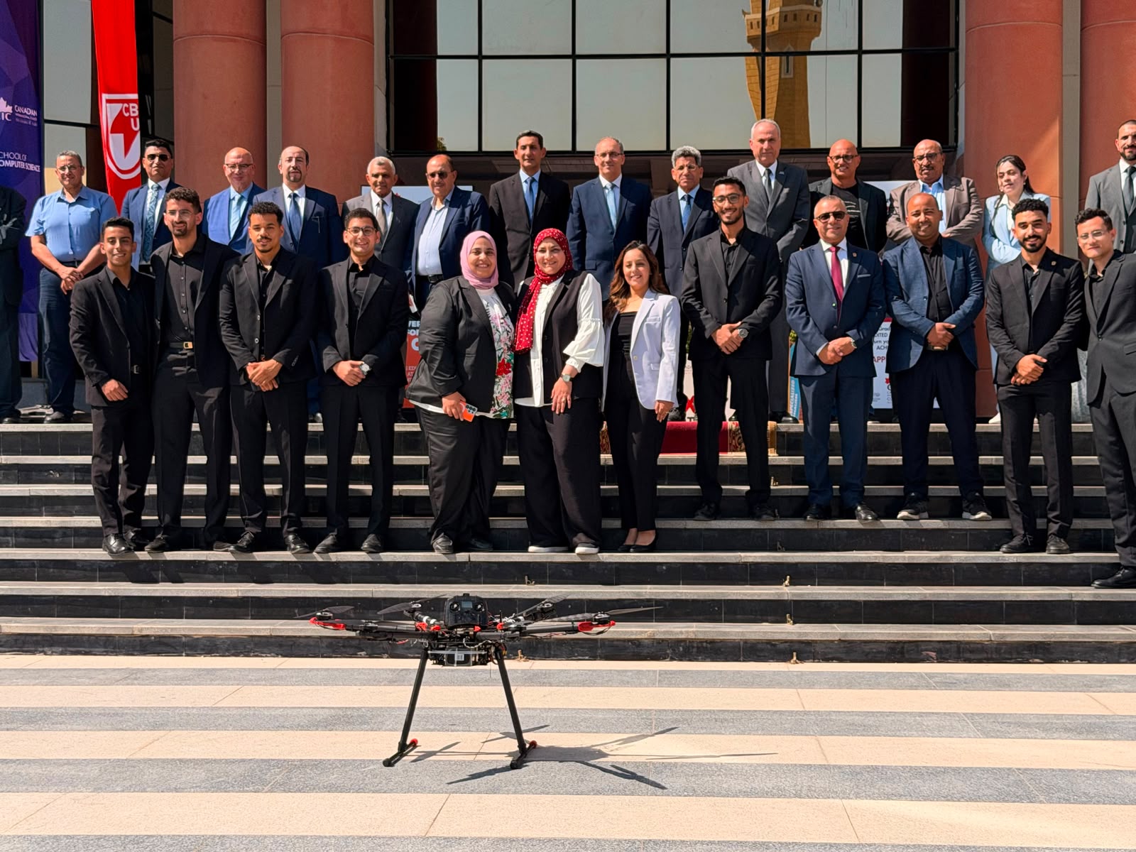 هندسة اتصالات CIC تطلق أول طائرة مسيرة ذكية بالتعاون مع وزارة الدفاع المصرية