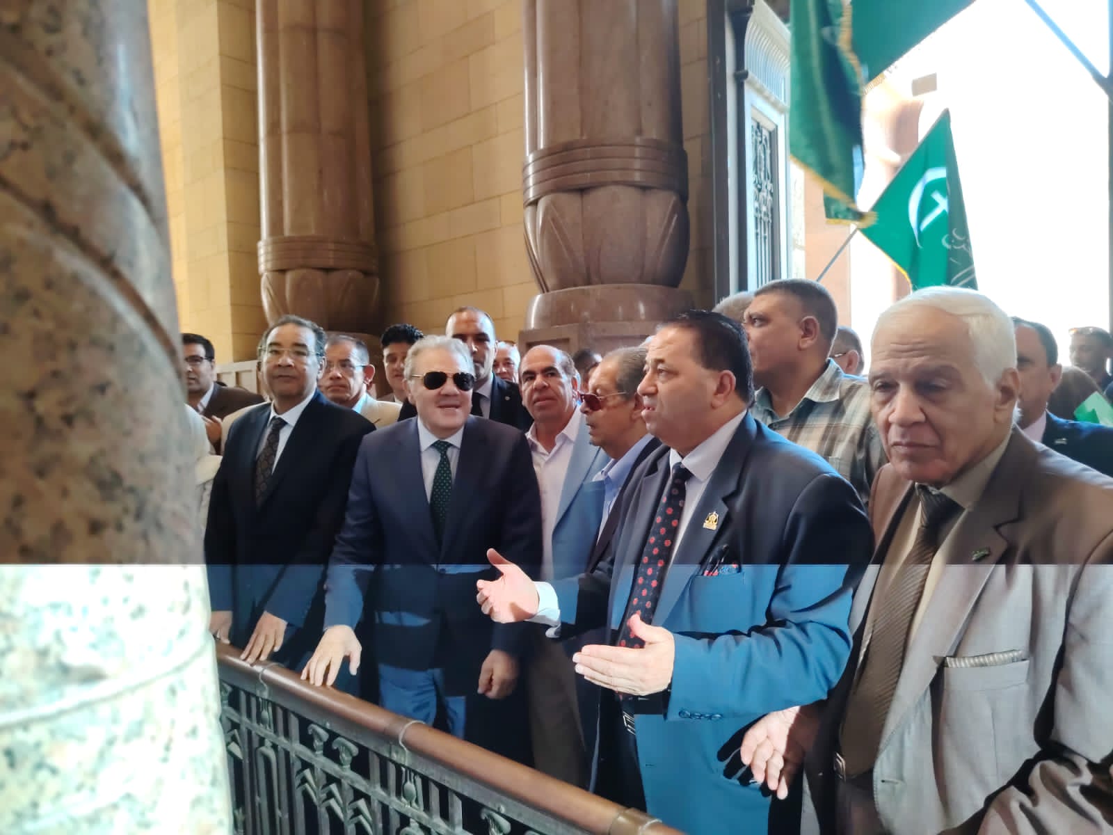 السيد البدوي يصل ضريح سعد زغلول لإحياء ذكرى زعماء الوفد التاريخيين