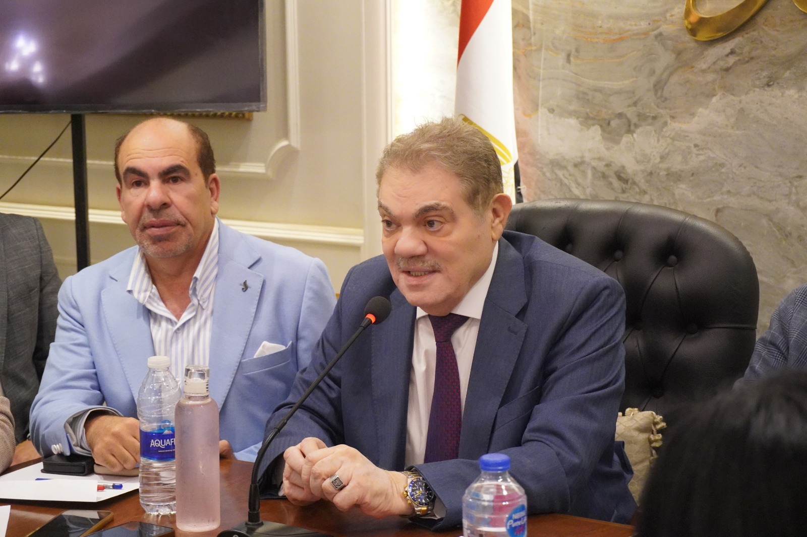 خلال اجتماع مشترك مع هيئة جيل المستقبل ولجنة ذوي الهمم .. رئيس الوفد: لجنة متحدي الإعاقة ستعود إلى صدارة اهتمامات الحزب.. وسأكون مسؤولًا عن ملفها أمام الله وأمام أعضائها