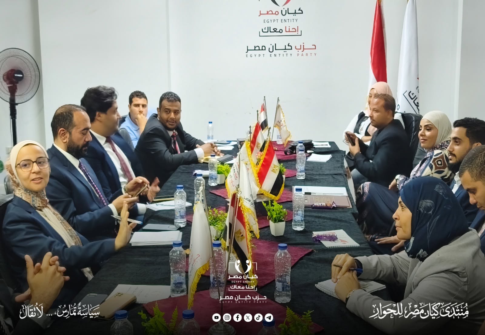 رئيس حزب كيان مصر: الحوار المستمر هو الطريق لطرح حلول واقعية لقضايا المجتمع
