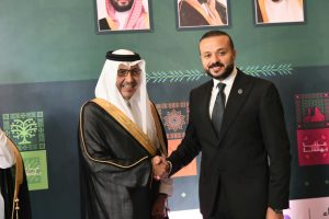 النائب محمد الجارحي يشارك في احتفالات اليوم الوطني السعودي الـ96 بالقاهرة