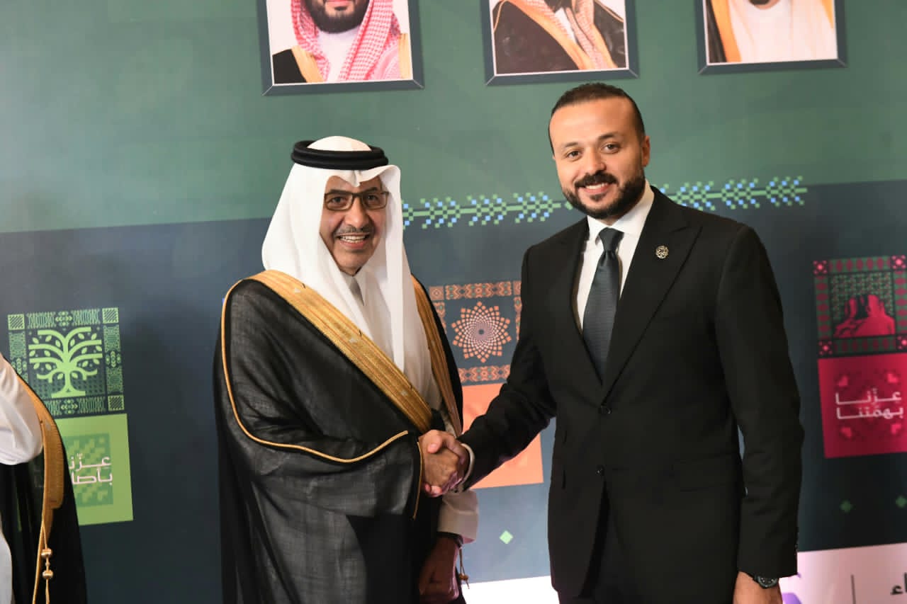 النائب محمد الجارحي يشارك في احتفالات اليوم الوطني السعودي الـ96 بالقاهرة