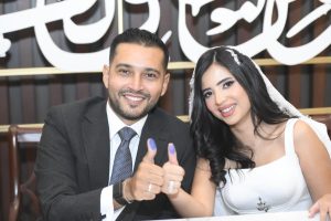 عقد قران ابنة أمل رمزي على نجل الفنانة صابرين بحضور نجوم الفن والشخصيات العامة