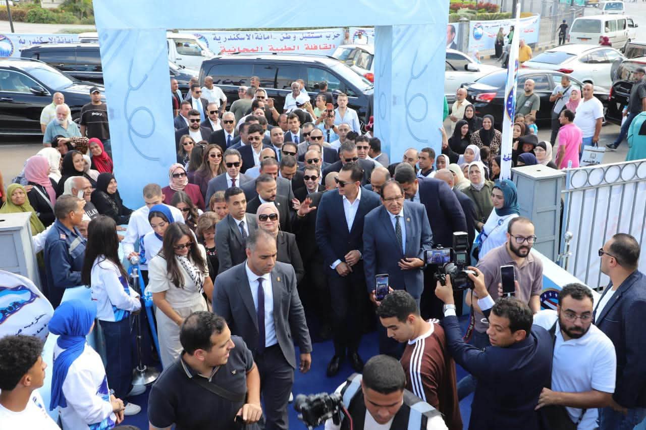 قافلة طبية كبرى بمحافظة الإسكندرية.. حزب«مستقبل وطن» يستكمل جولته في الإسكندرية بتقديم خدمات الكشف والفحوصات الطبية المجانية للمواطنين