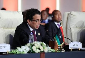 المنفي يُشارك في أعمال الاجتماع التنسيقي الثامن لمنتصف العام للاتحاد الإفريقي