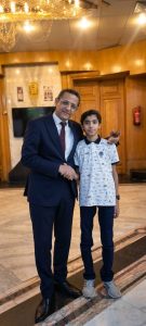 نقابة الصحفيين تكرم الطالب يوسف نجل الكاتب الصحفي تامر فاروق ضمن احتفالية المتفوقين من أبناء الصحفيين